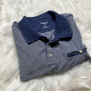 Blue Mens Polo